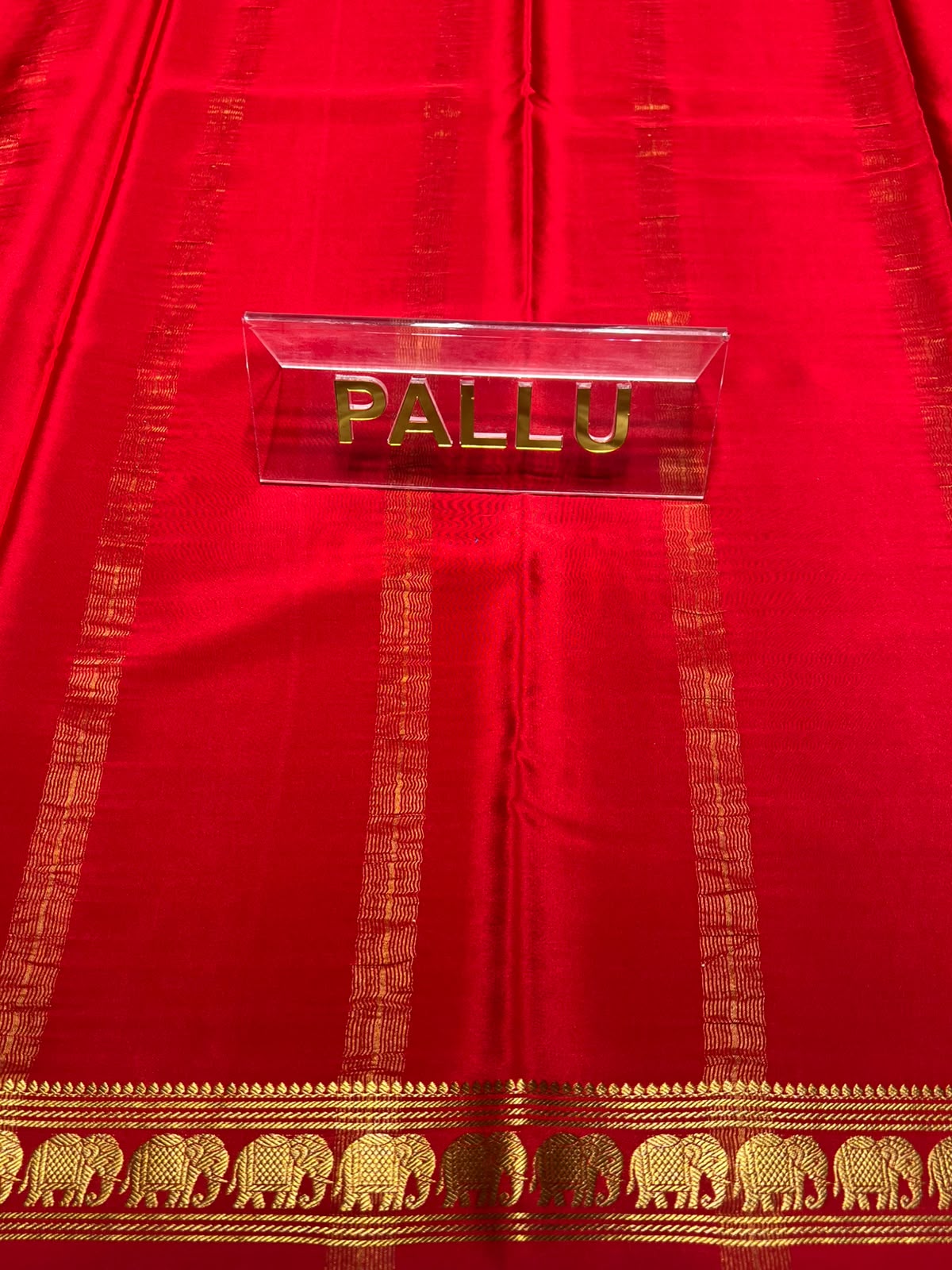 Pure Mysore Silk Saree.