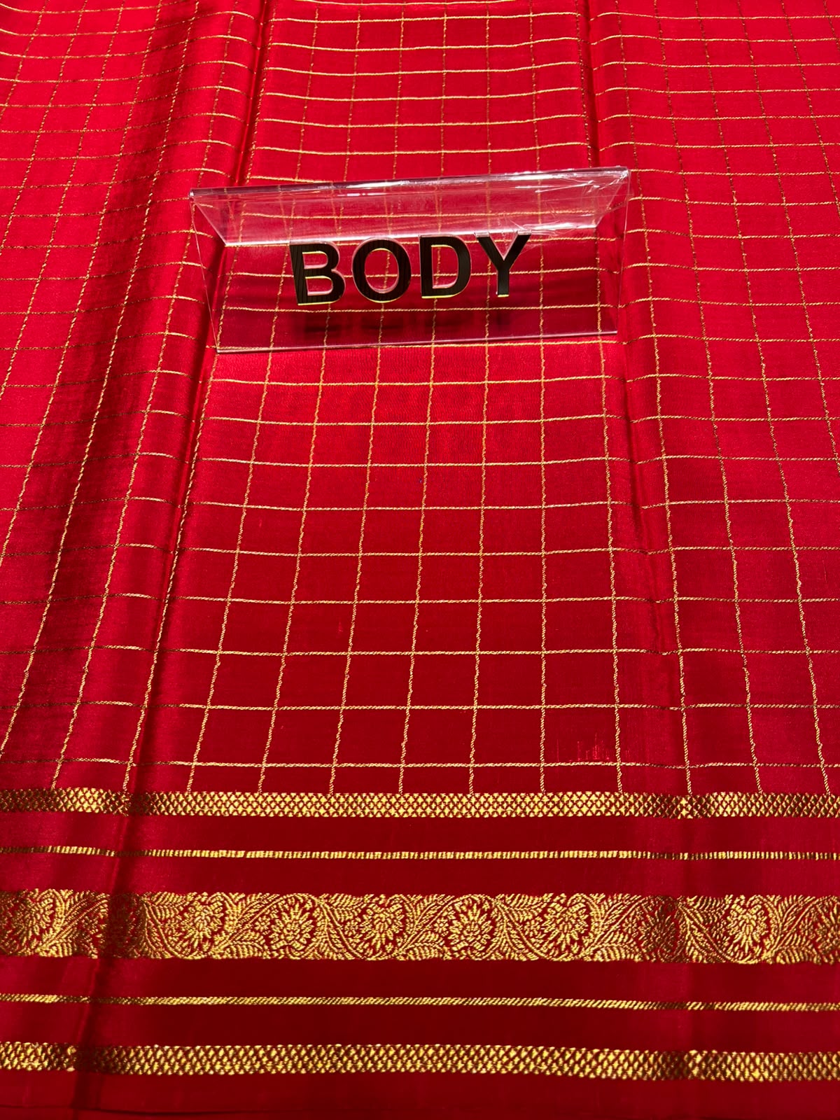 Pure Mysore Silk Saree.
