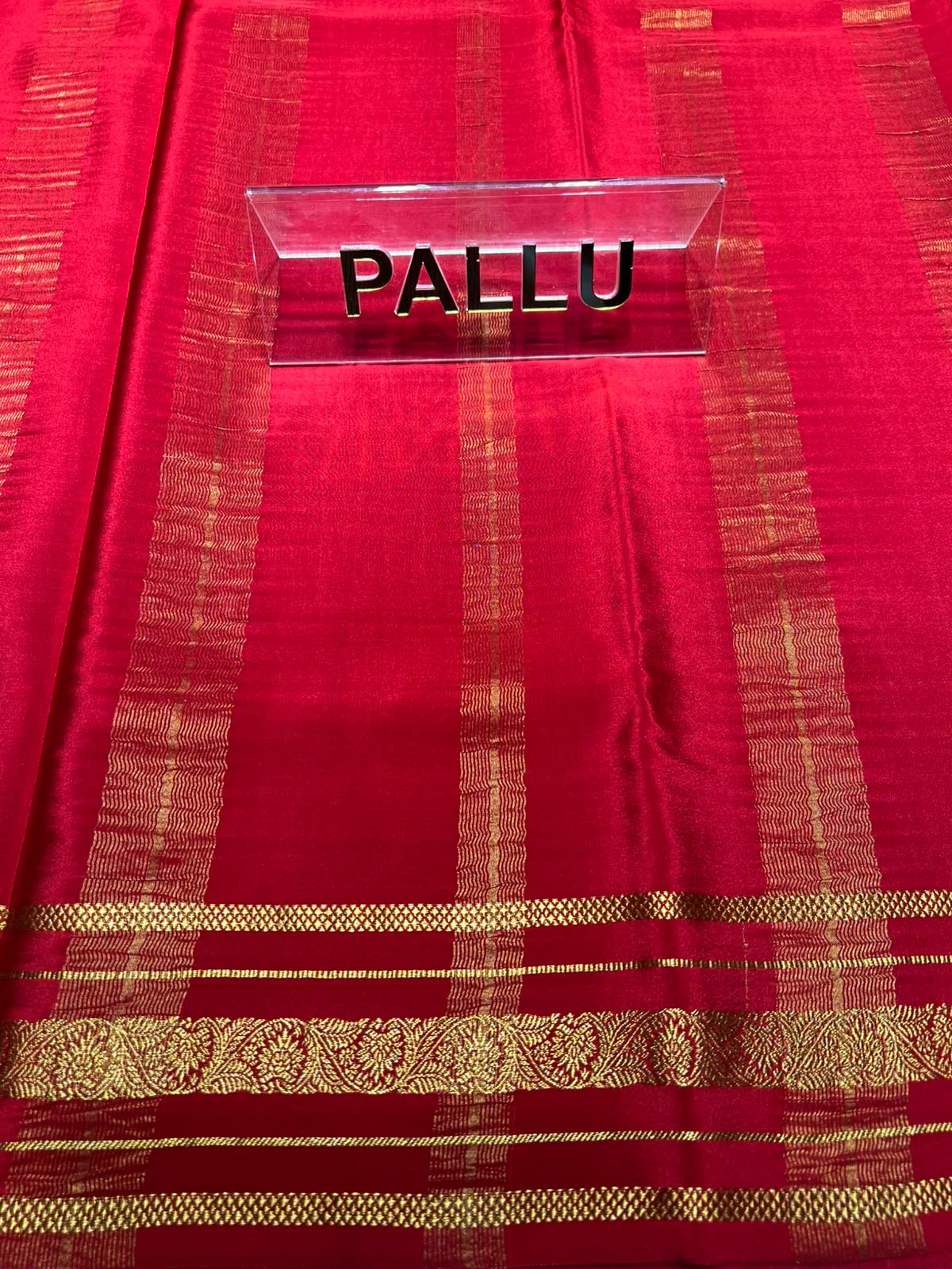 Pure Mysore Silk Saree.