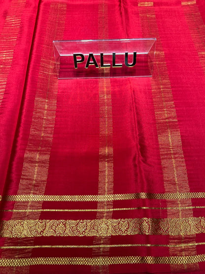 Pure Mysore Silk Saree.