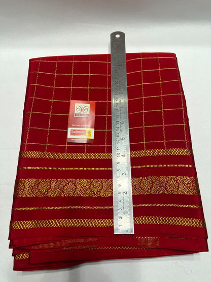 Pure Mysore Silk Saree.