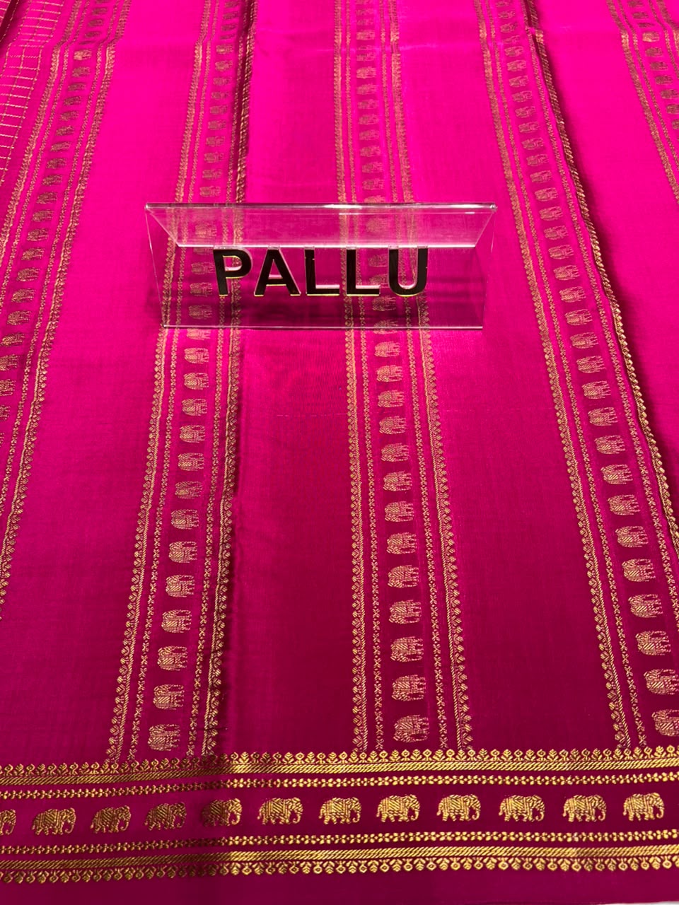 Pure Mysore Silk Saree.