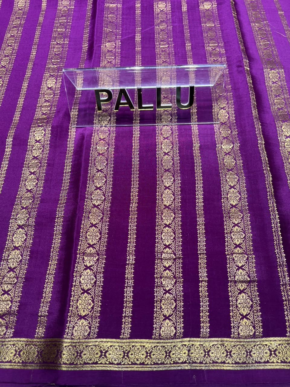 Pure Mysore Silk Saree.