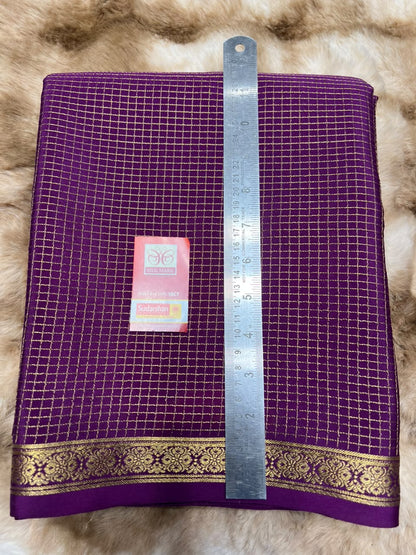 Pure Mysore Silk Saree.