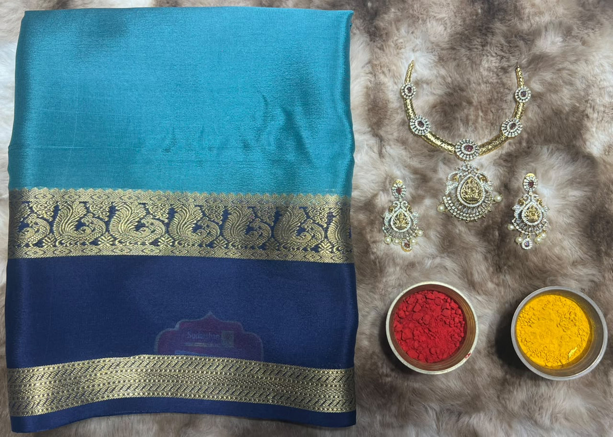 Pure Mysore Silk Saree.