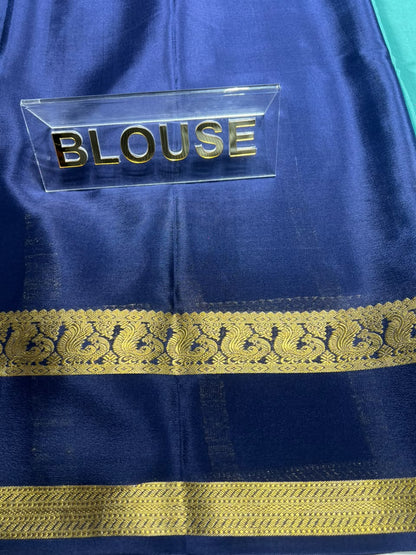 Pure Mysore Silk Saree.
