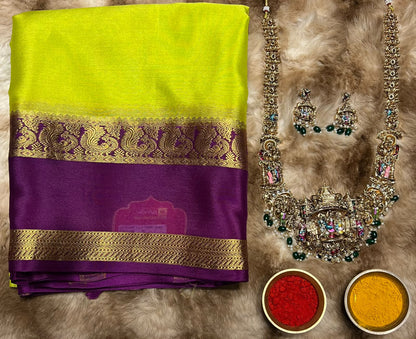 Pure Mysore Silk Saree.