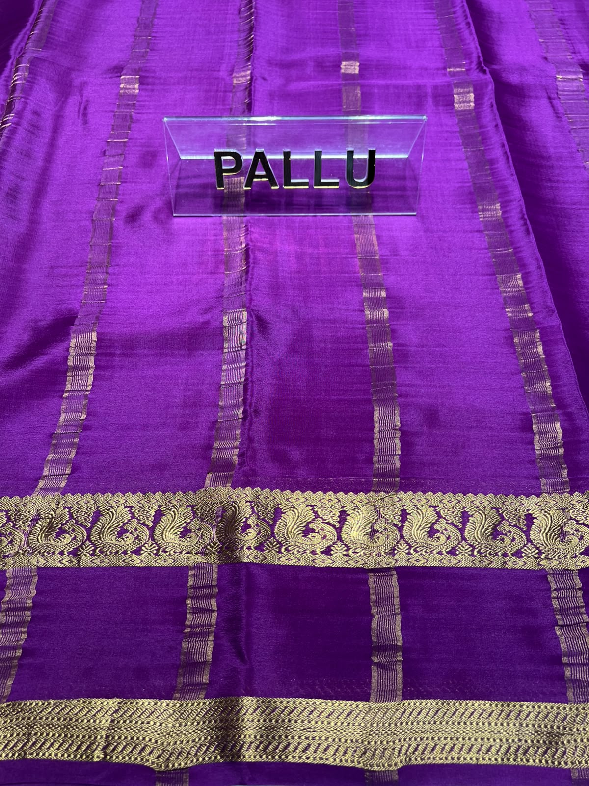 Pure Mysore Silk Saree.