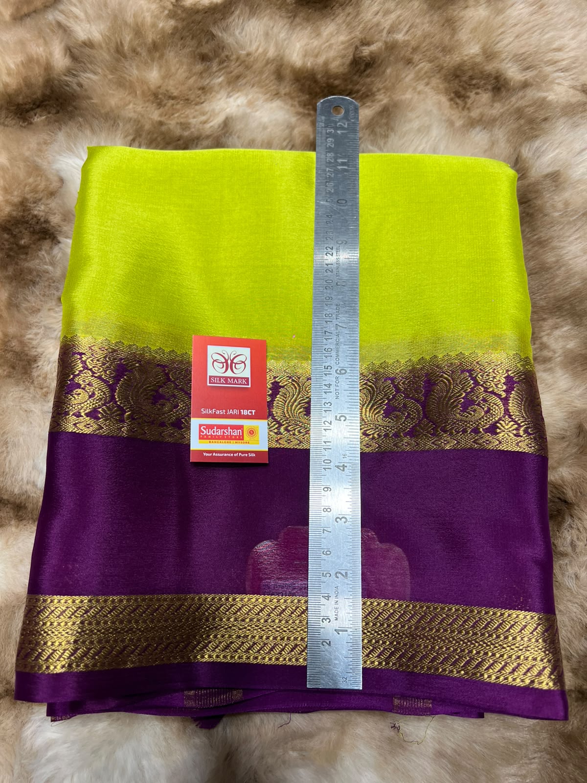 Pure Mysore Silk Saree.