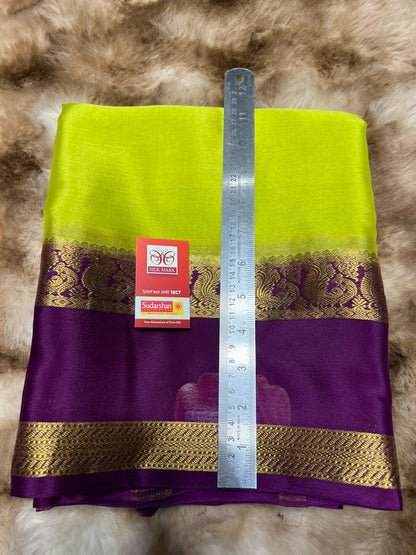 Pure Mysore Silk Saree.