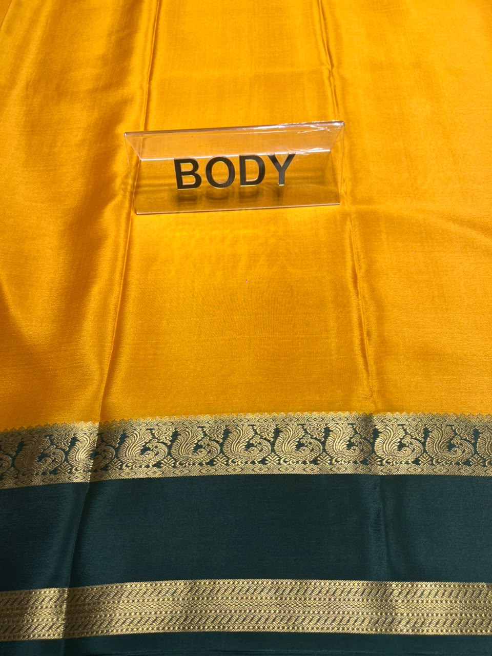 Pure Mysore Silk Saree.