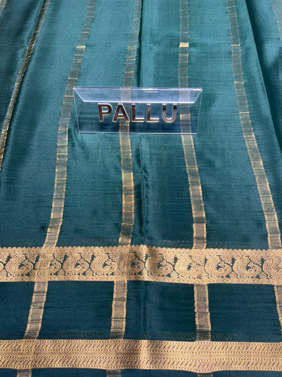 Pure Mysore Silk Saree.