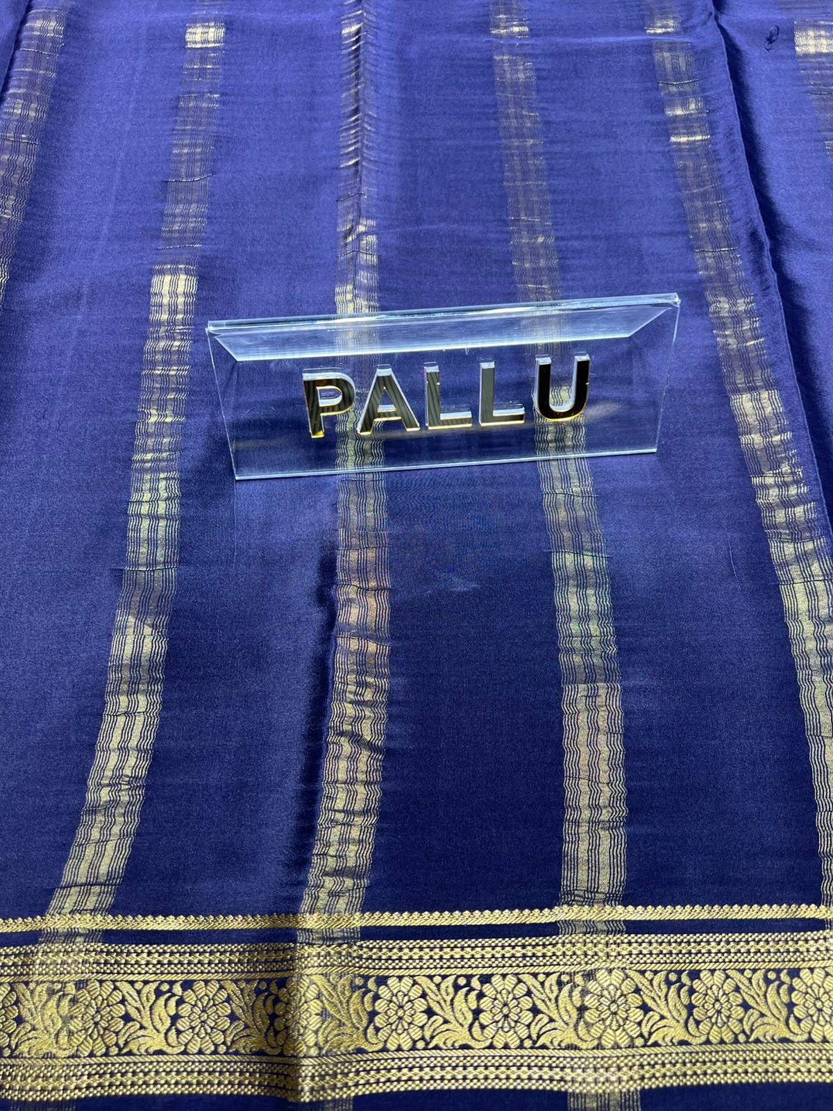Pure Mysore Silk Saree.