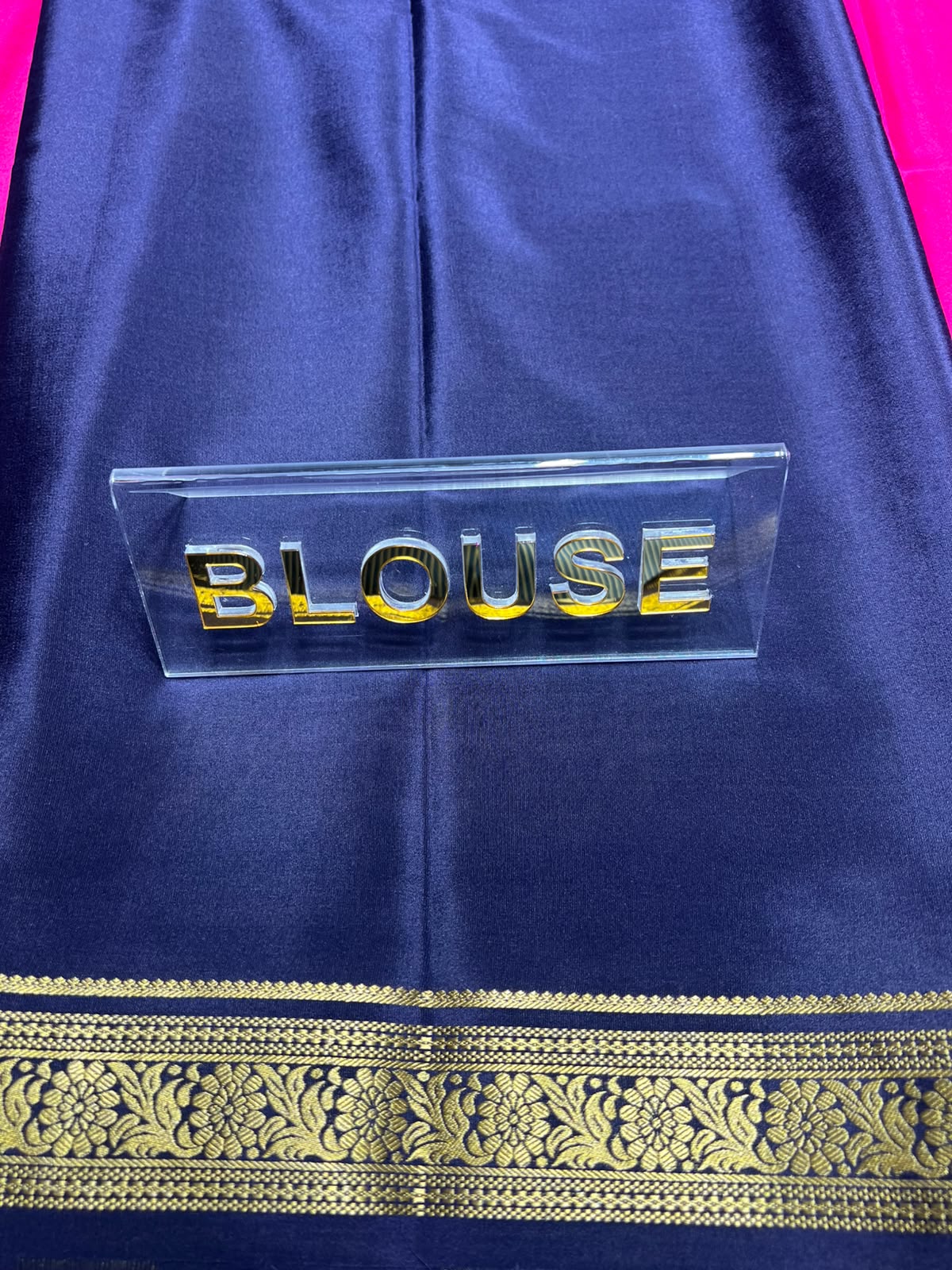 Pure Mysore Silk Saree.