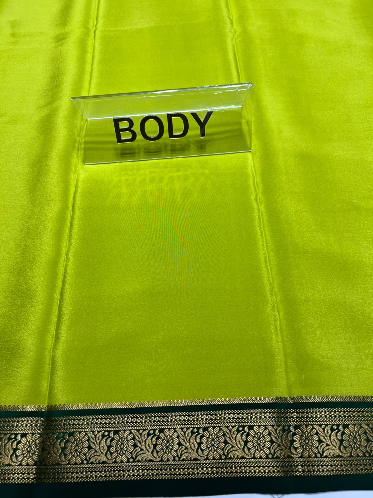 Pure Mysore Silk Saree.