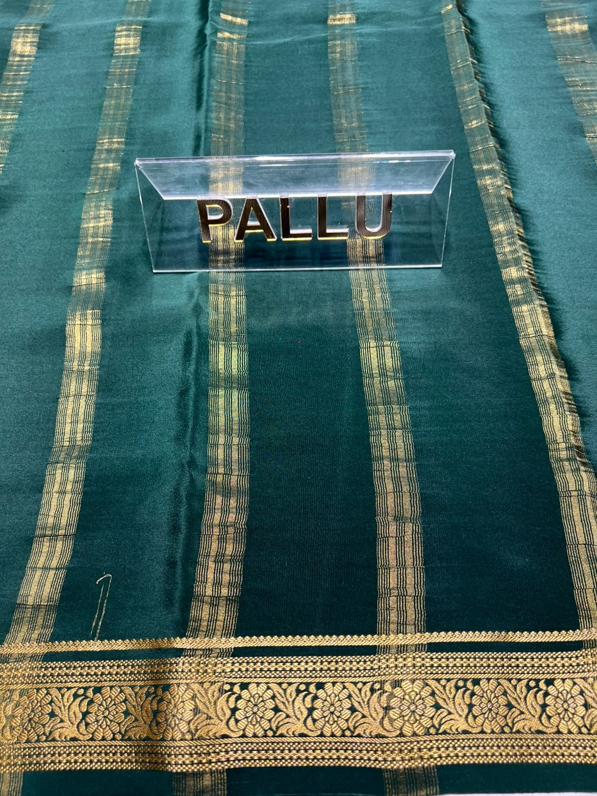 Pure Mysore Silk Saree.
