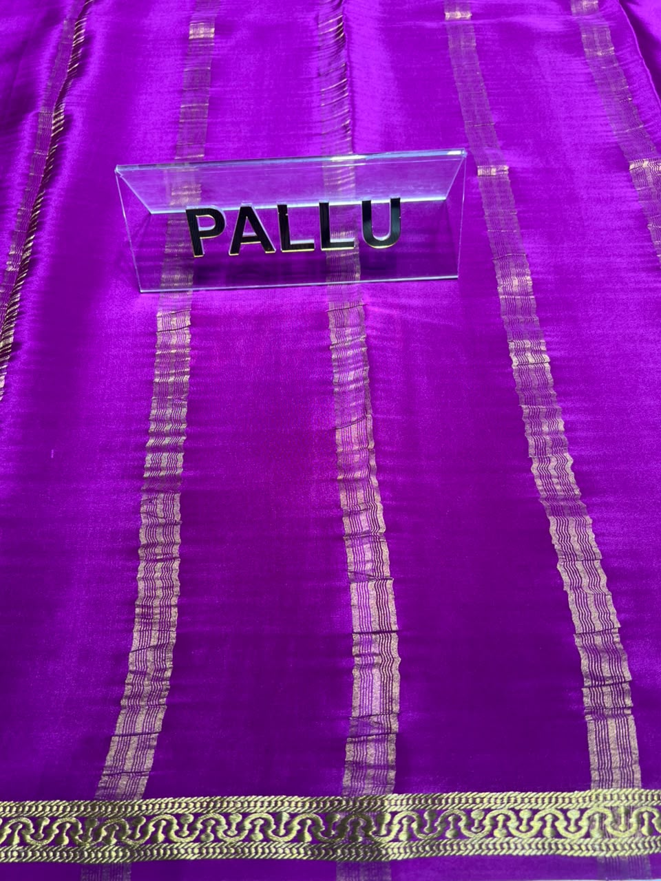 Pure Mysore Silk Saree.