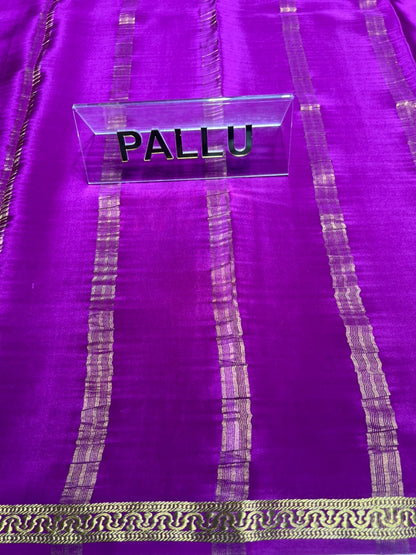 Pure Mysore Silk Saree.