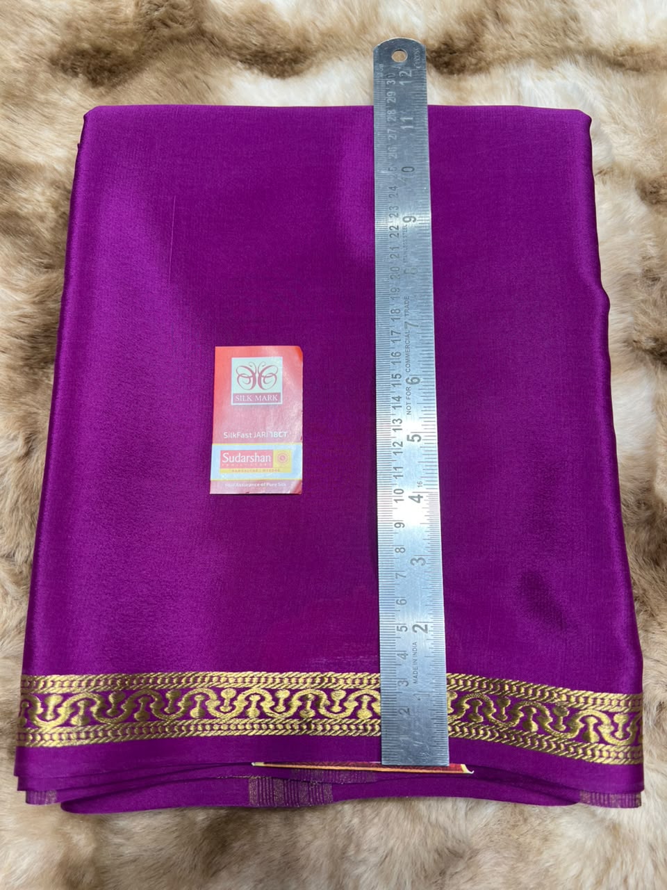 Pure Mysore Silk Saree.