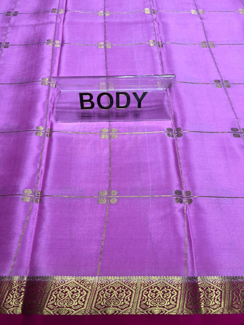 Pure Mysore Silk Saree.