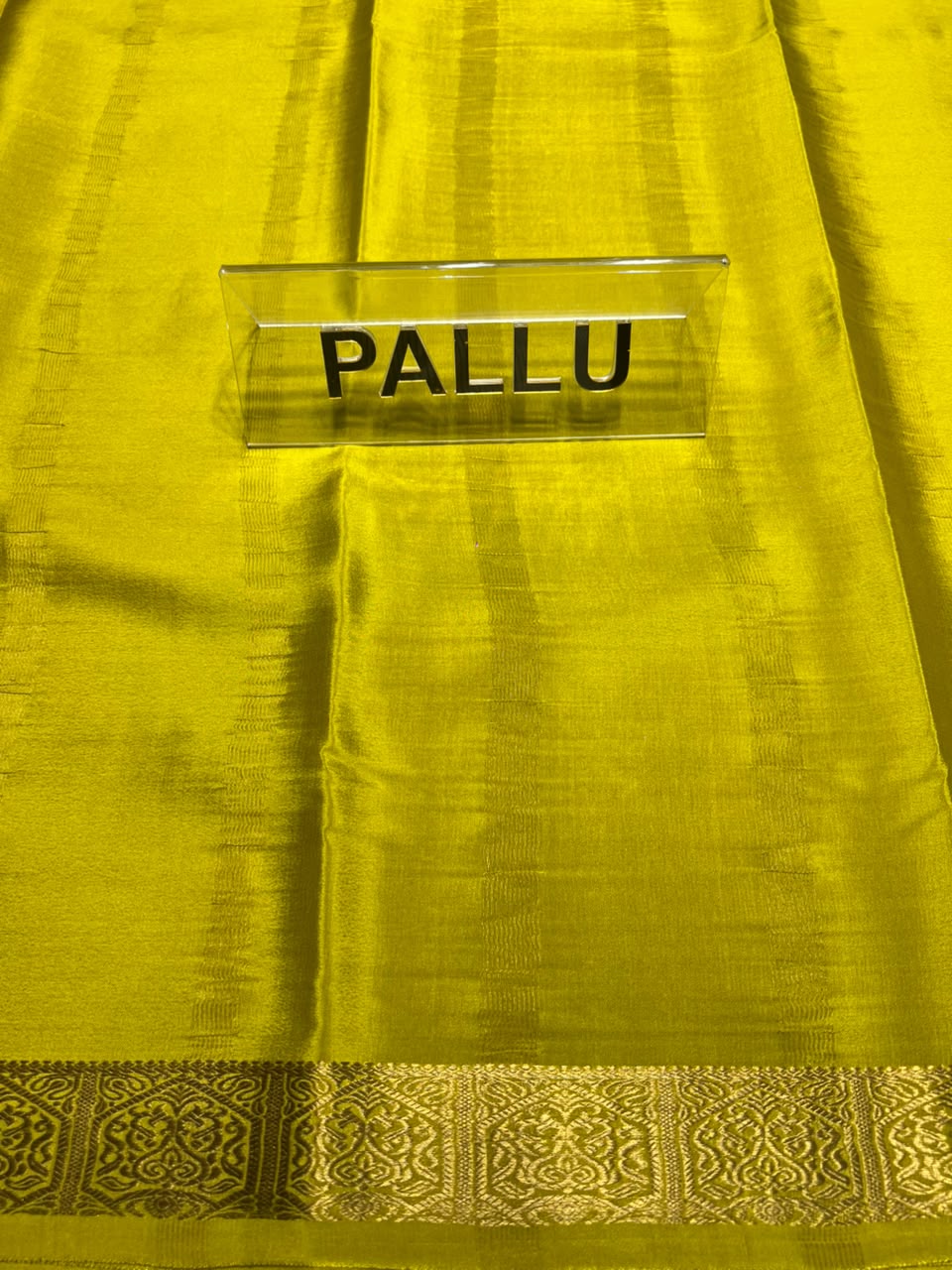 Pure Mysore Silk Saree.