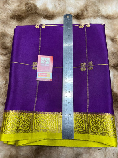 Pure Mysore Silk Saree.