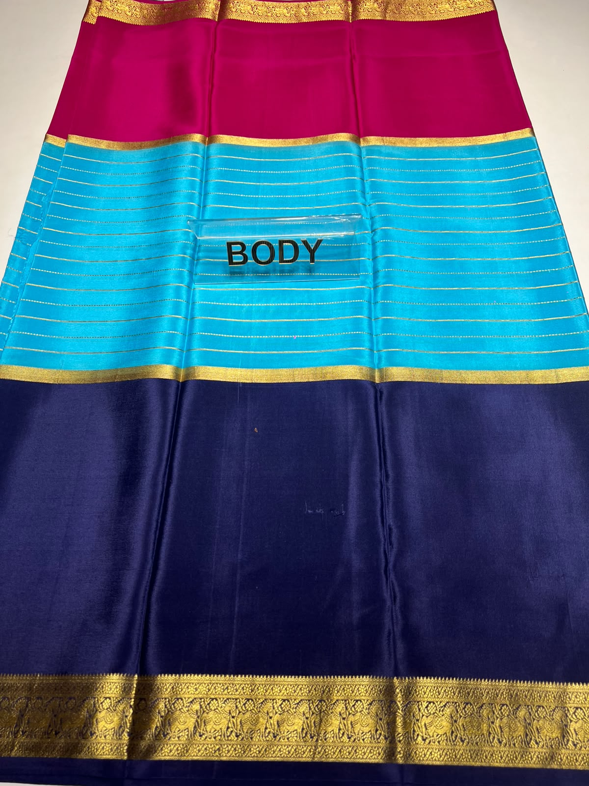Pure Mysore Silk Saree.