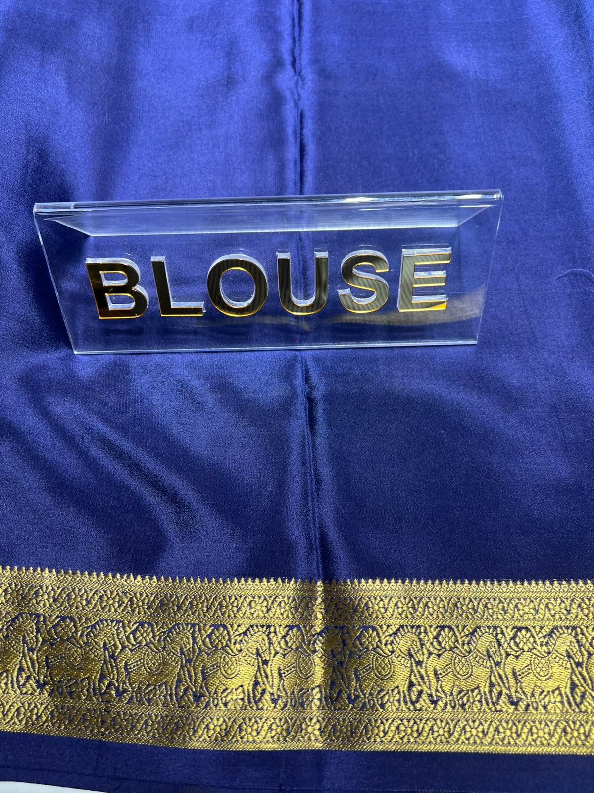 Pure Mysore Silk Saree.
