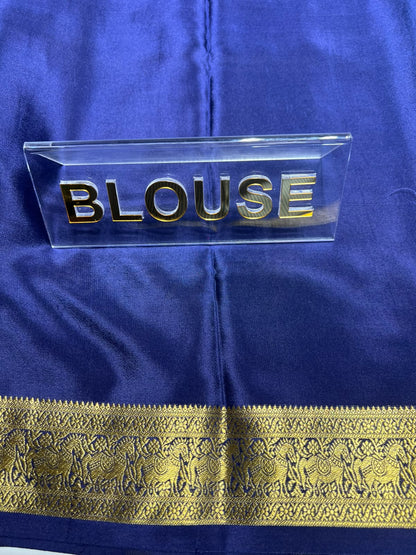 Pure Mysore Silk Saree.