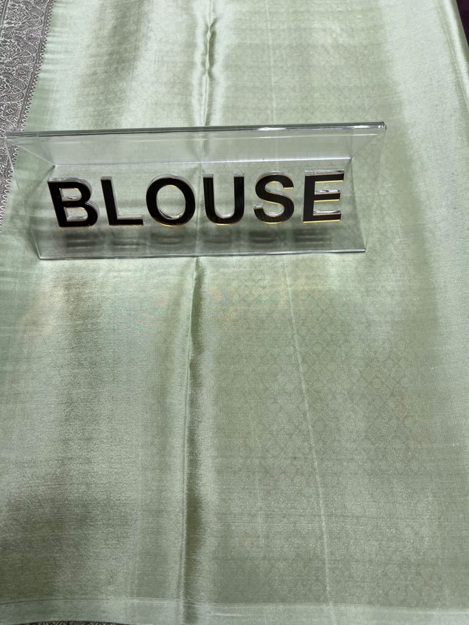 Pure Mysore Silk Saree.