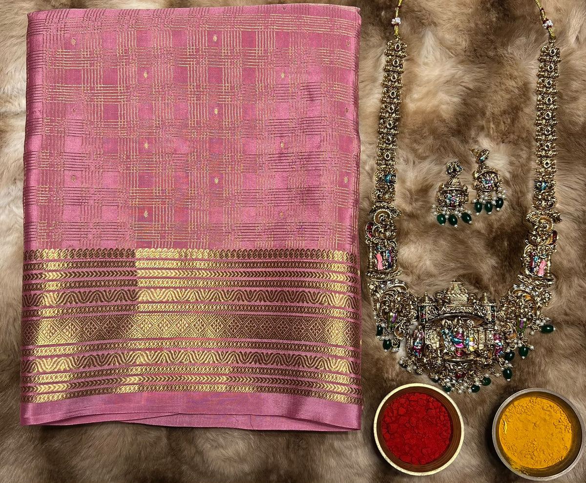 Pure Mysore Silk Saree.