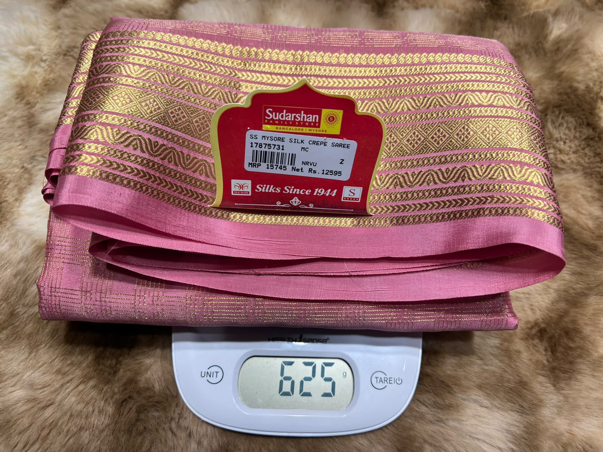 Pure Mysore Silk Saree.