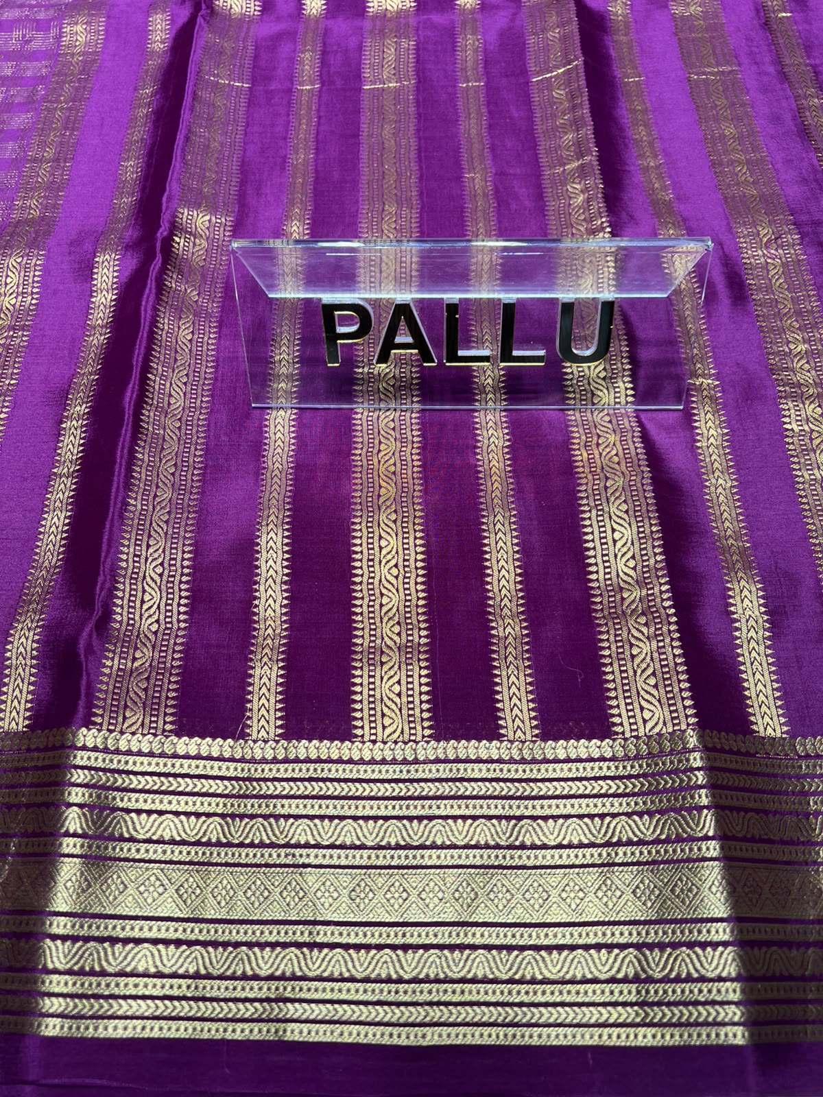 Pure Mysore Silk Saree.