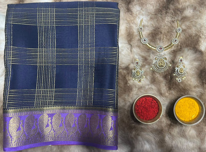 Pure Mysore Silk Saree.