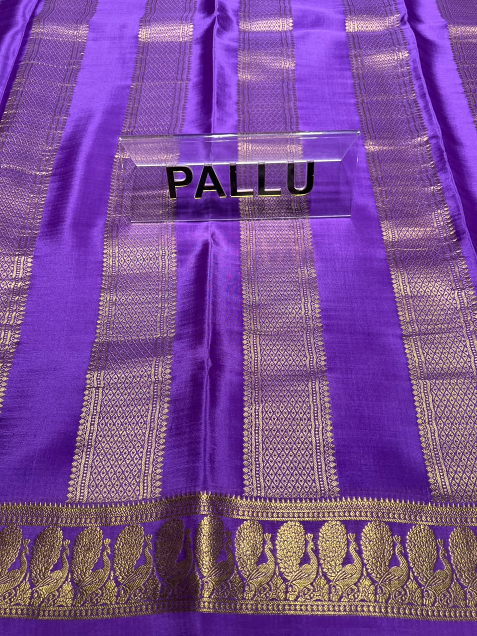 Pure Mysore Silk Saree.