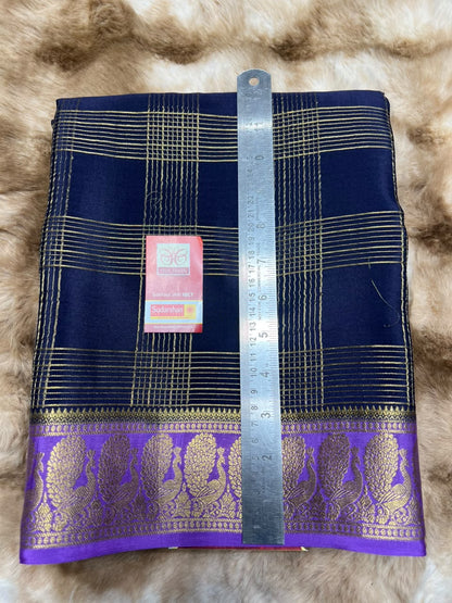 Pure Mysore Silk Saree.