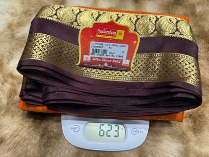 Pure Mysore Silk Saree.
