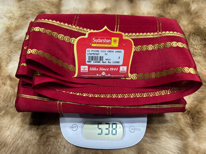 Pure Mysore Silk Saree.
