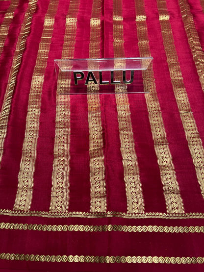 Pure Mysore Silk Saree.