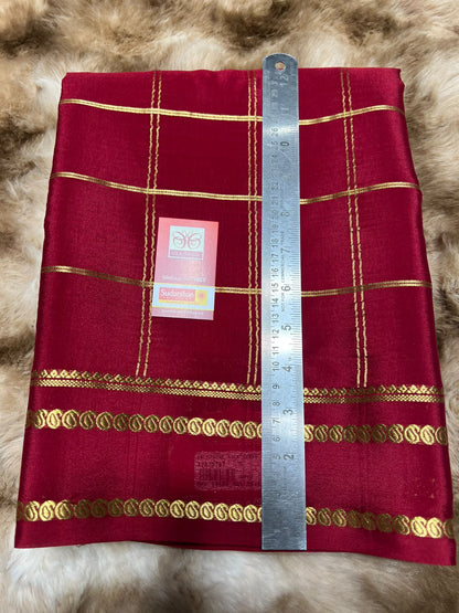 Pure Mysore Silk Saree.