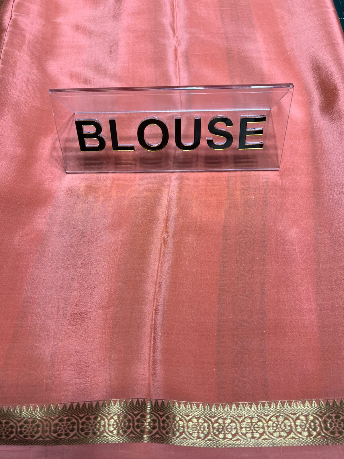Pure Mysore Silk Saree.