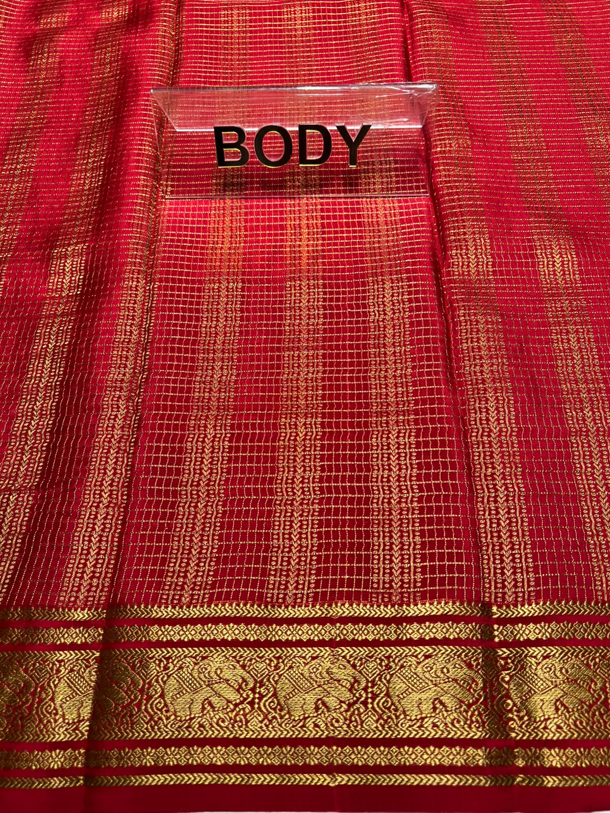 Pure Mysore Silk Saree.