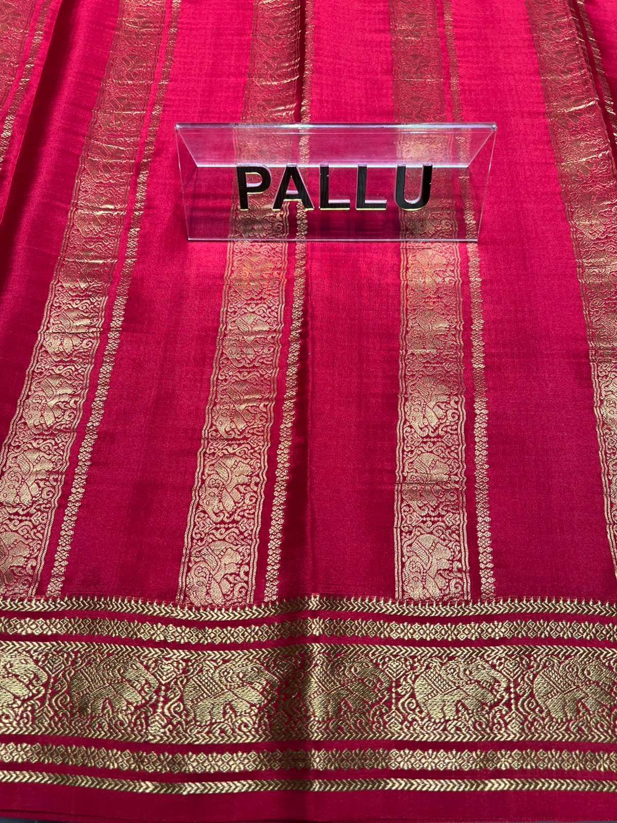 Pure Mysore Silk Saree.