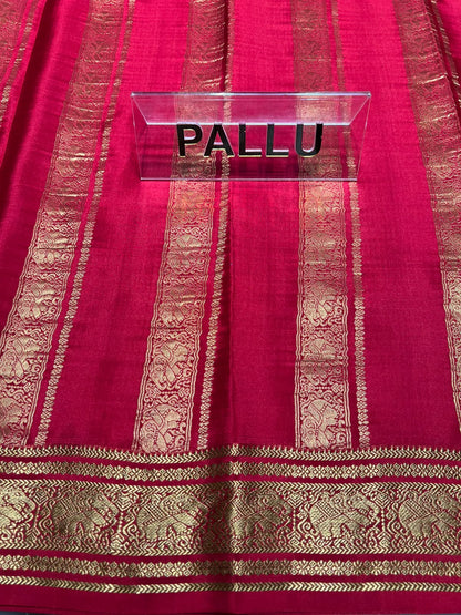 Pure Mysore Silk Saree.