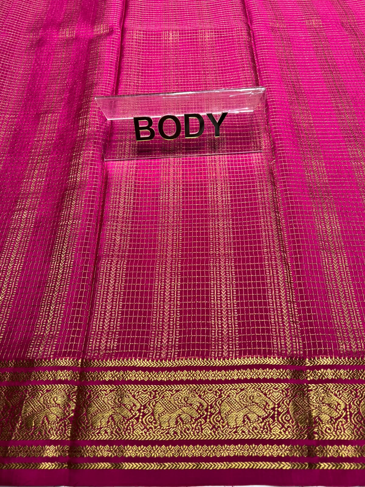 Pure Mysore Silk Saree.