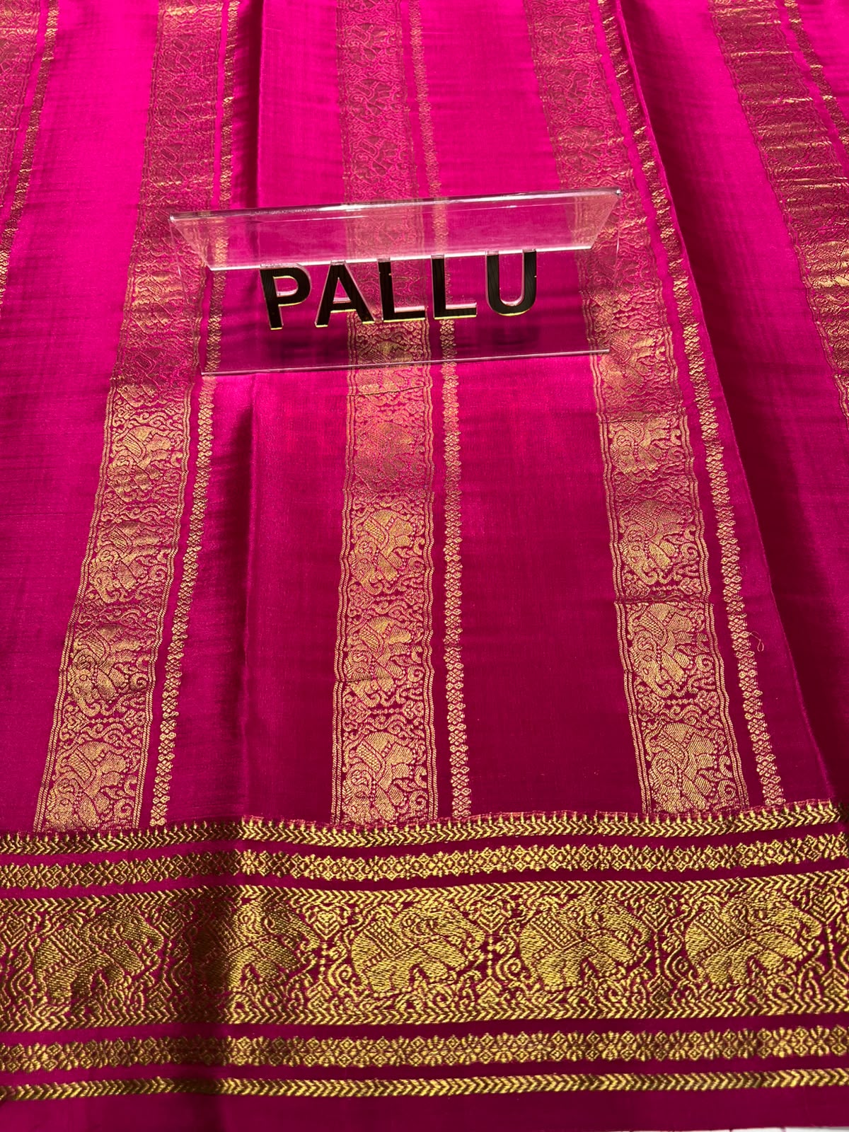 Pure Mysore Silk Saree.