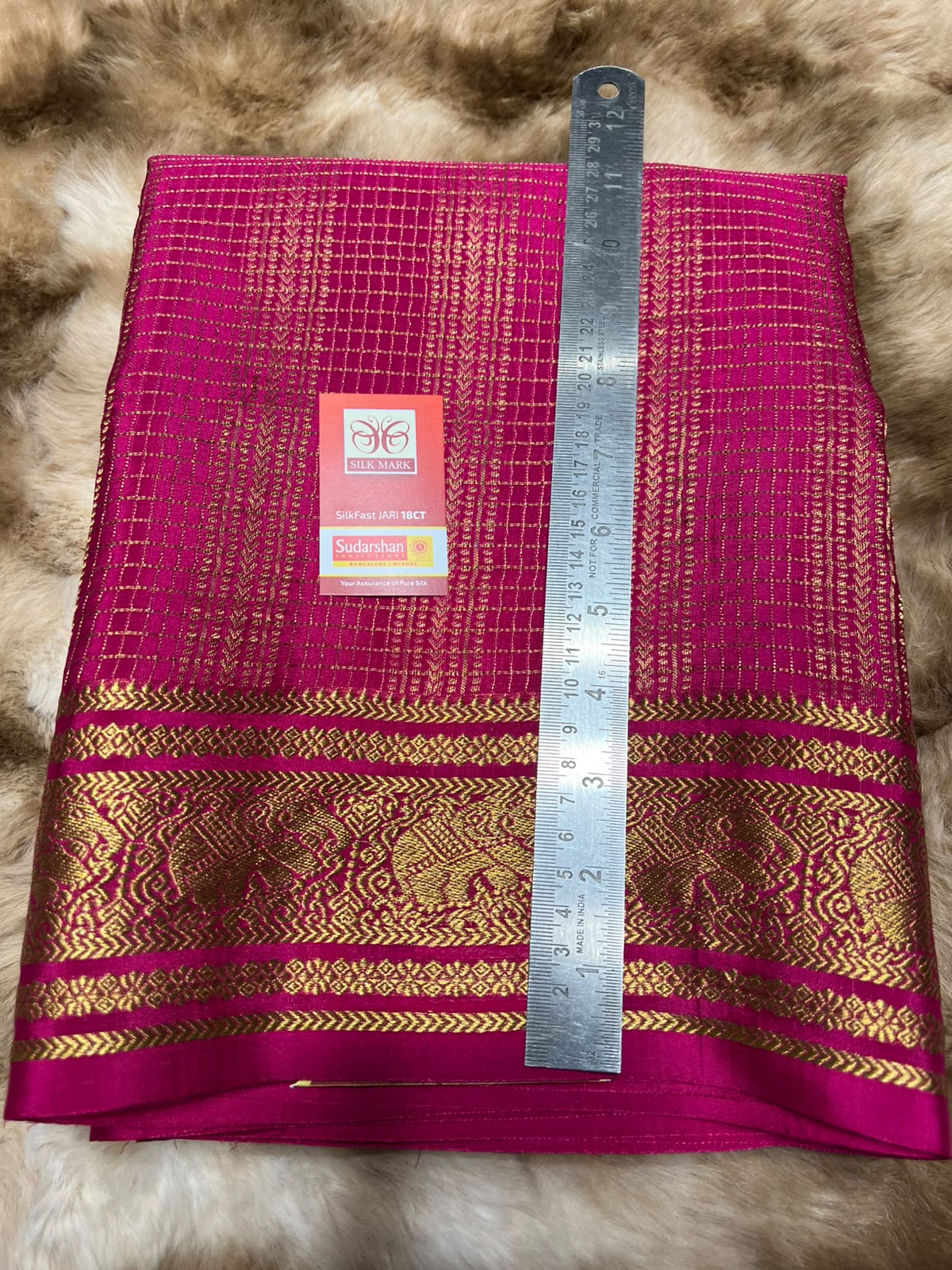 Pure Mysore Silk Saree.