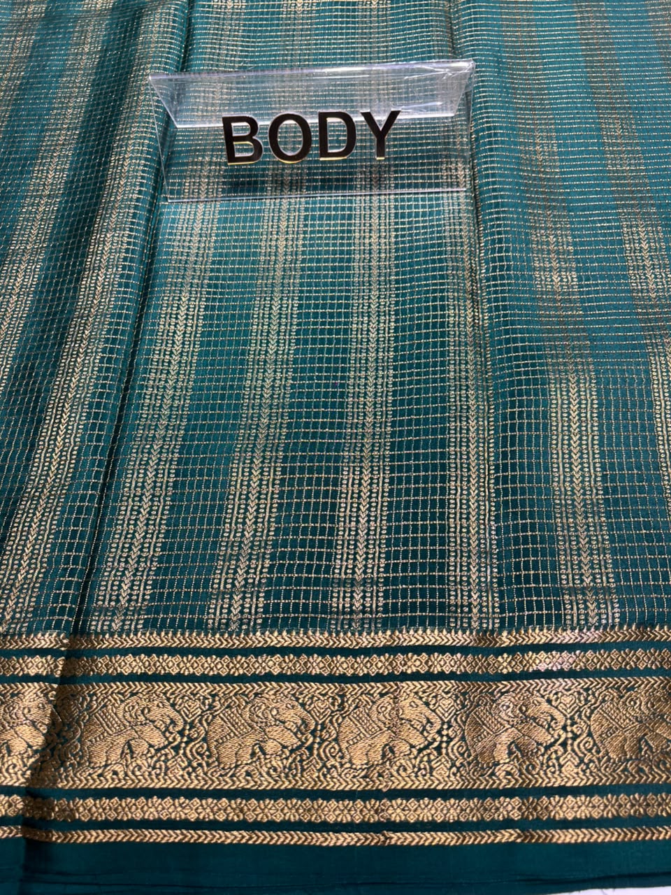 Pure Mysore Silk Saree.
