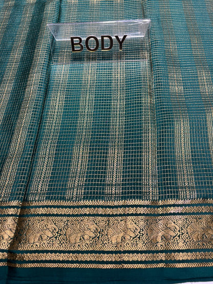 Pure Mysore Silk Saree.
