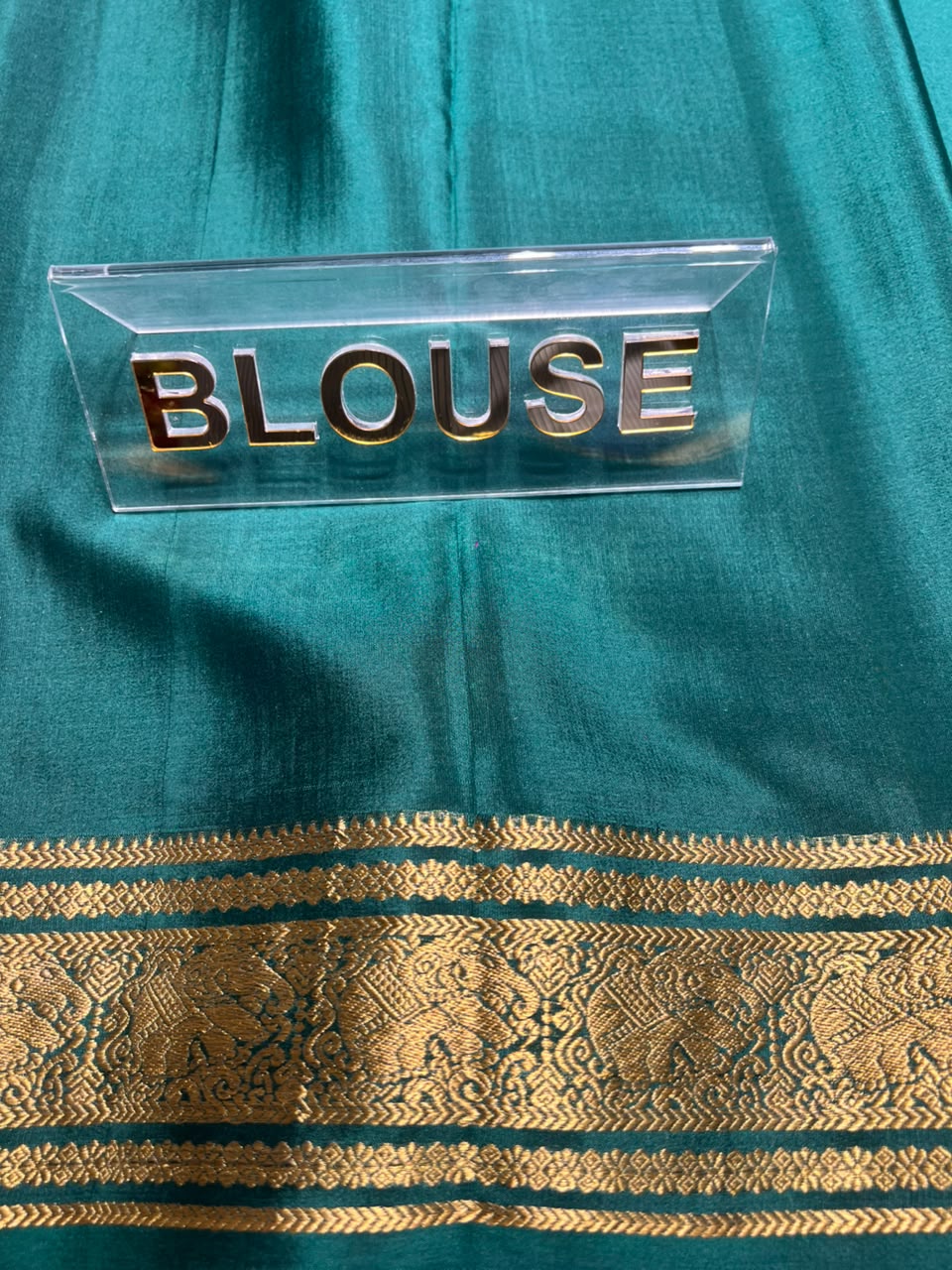 Pure Mysore Silk Saree.